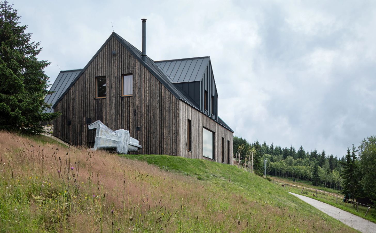 Horni Mala Upa Mountain Chalet OK PLAN ARCHITECTS in Czech Rep exterior