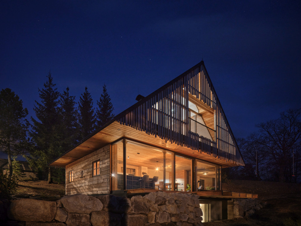 Kohutka Cottage SENAA architekti architecture sunset