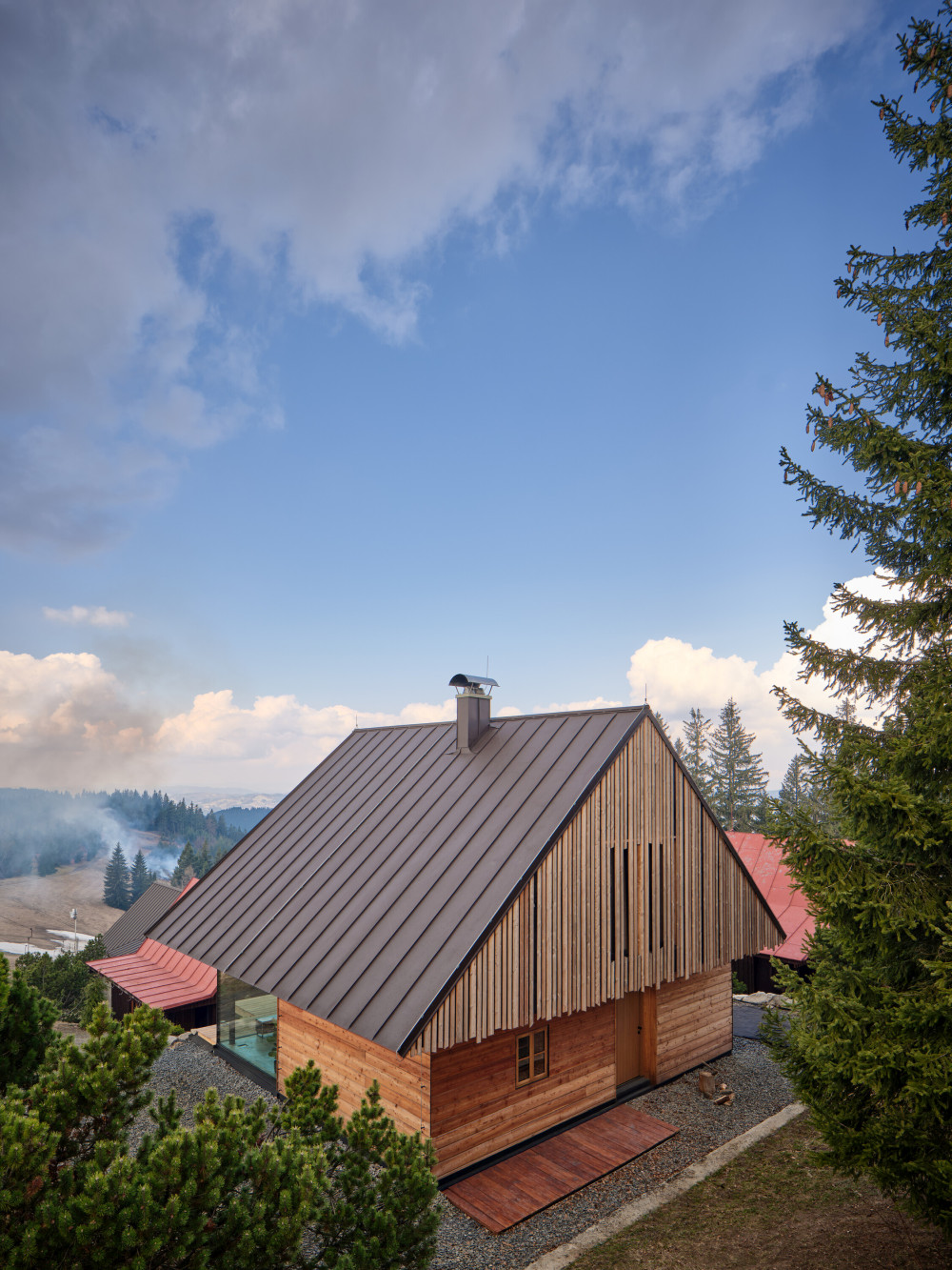 Kohutka Cottage SENAA architekti back design