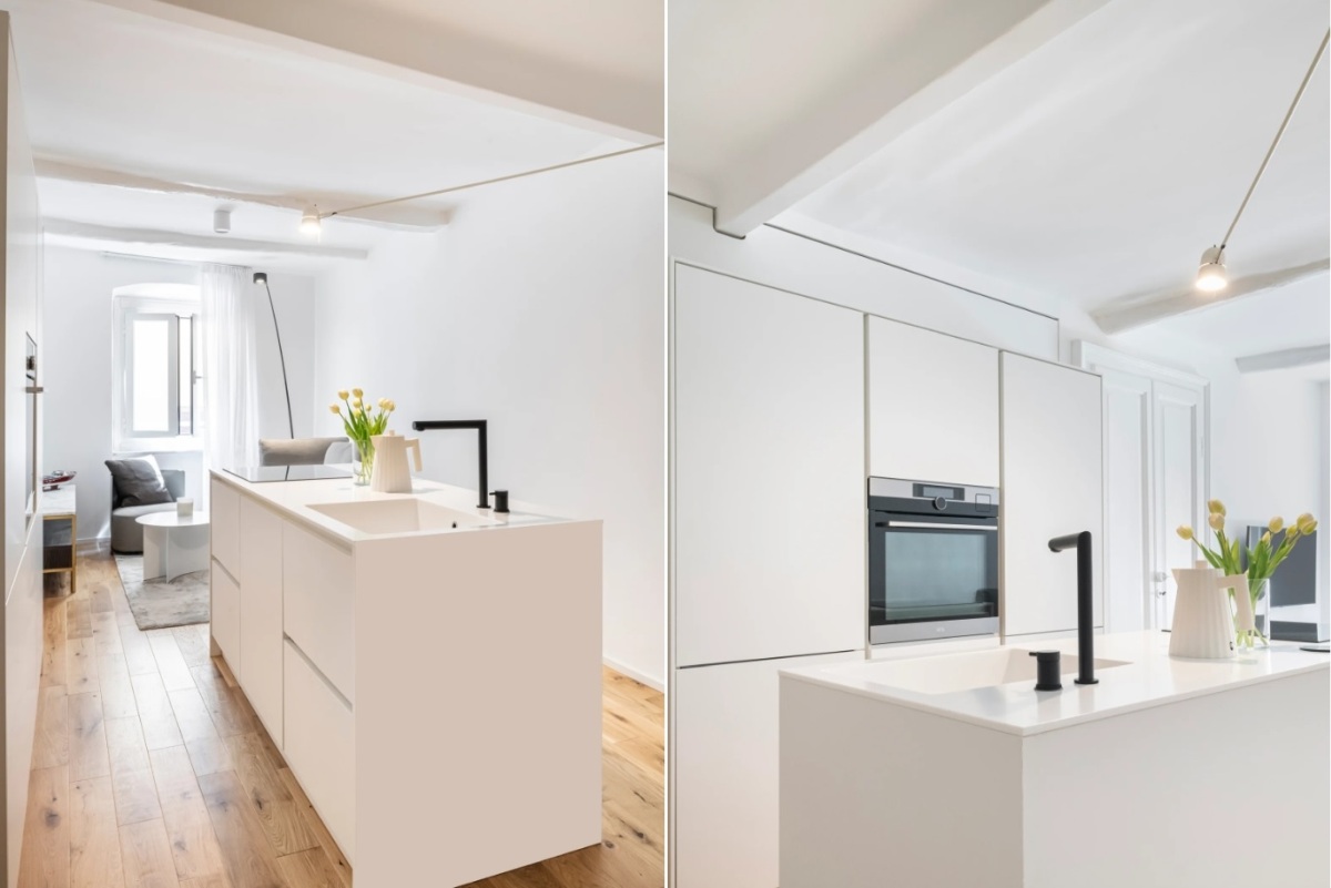 Kohutka Cottage SENAA architekti kitchen island