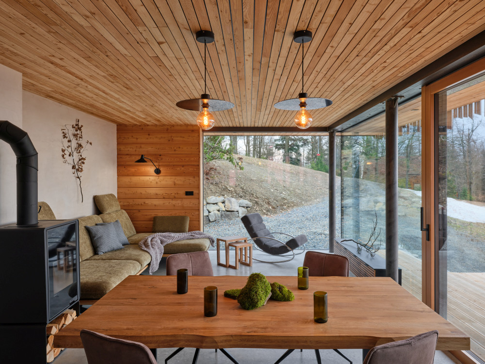 Kohutka Cottage SENAA architekti living area