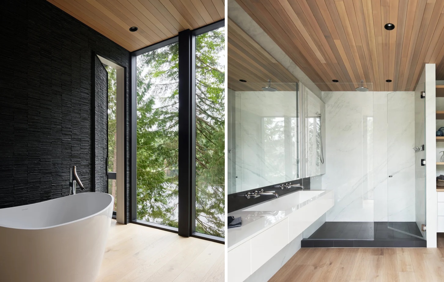 Lakefront House from Stephenson Design Collective bathroom