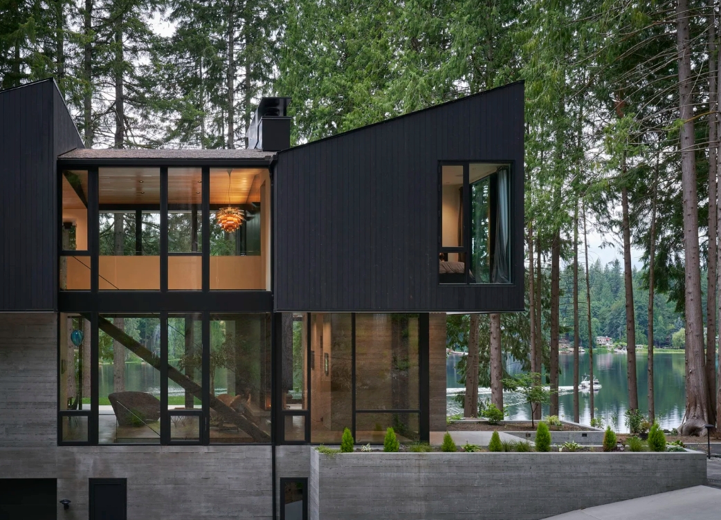 Lakefront House from Stephenson Design Collective exterior