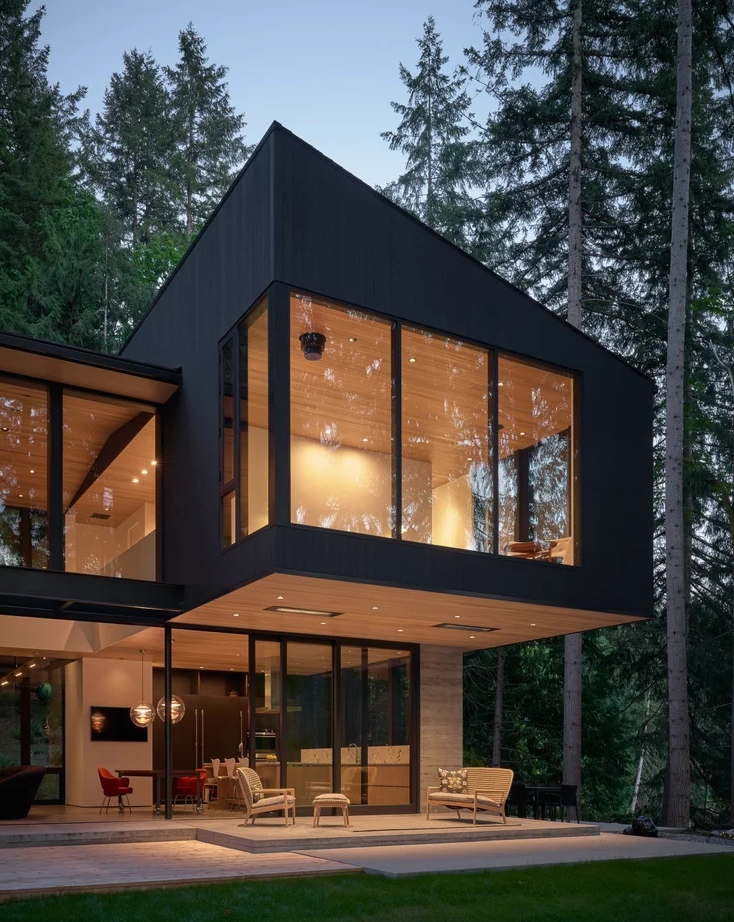 Lakefront House from Stephenson Design Collective patio