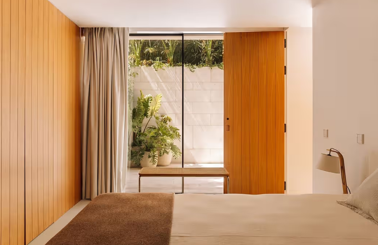 Portugal V shape architecture house bedroom decor