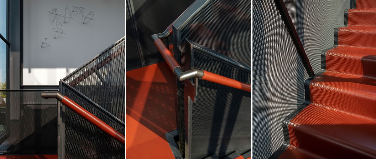 Retreat Design Lake Washington Pattern House by Olson Kundig staircase attention details