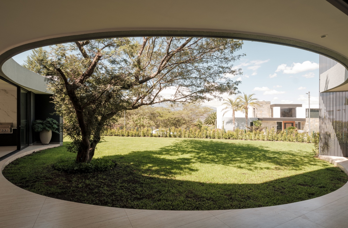 Riba House Architecure View from Inside