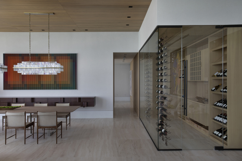 Ritz Carlton Residence Photos Denilson Machado wine storage