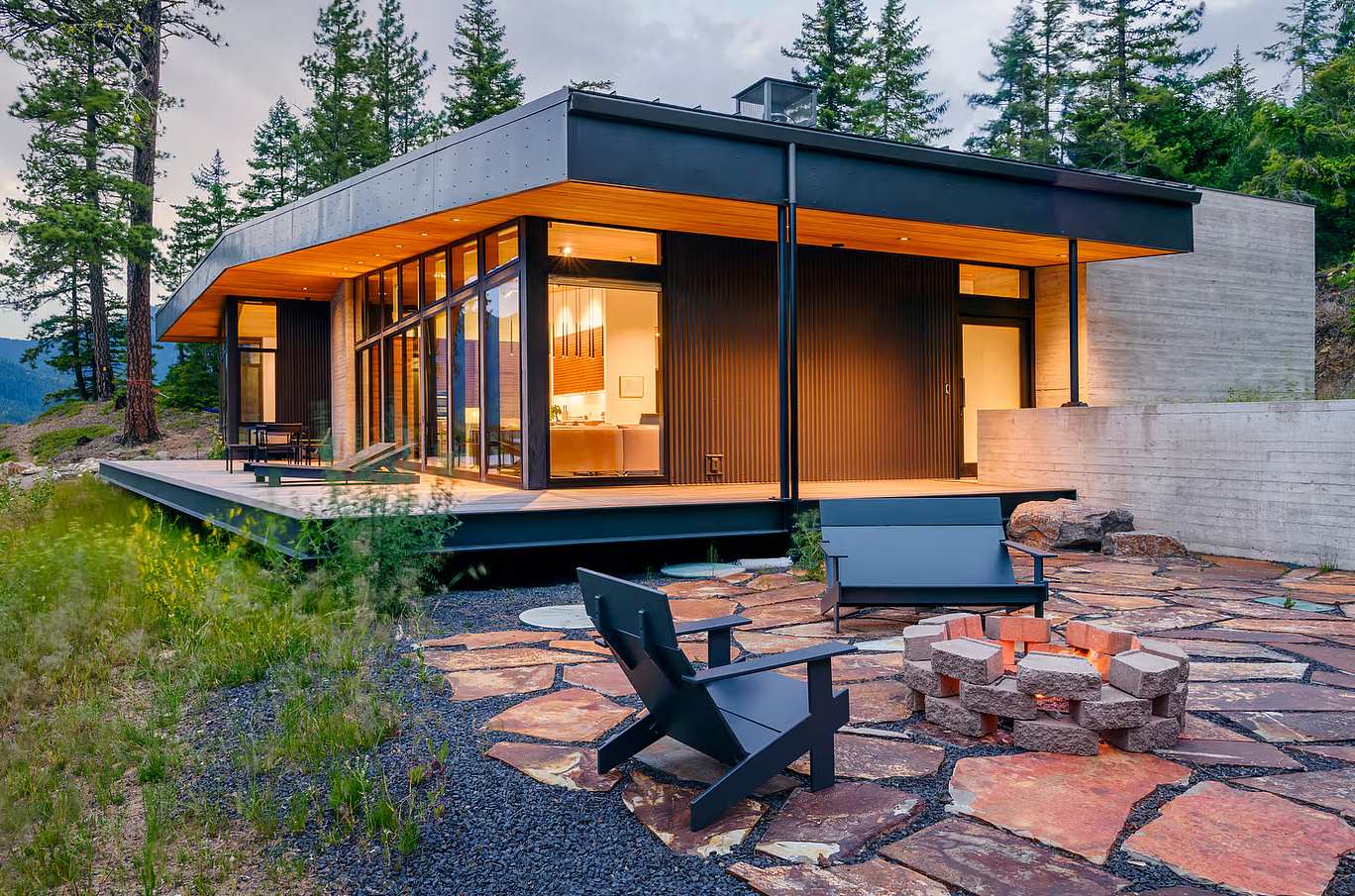 Roslyn WA United States Cabin Patio