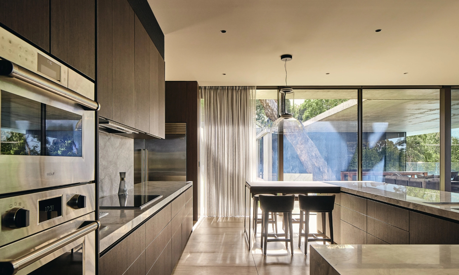 VILLA XXIII Architecture FGR Architects Kitchen Bar