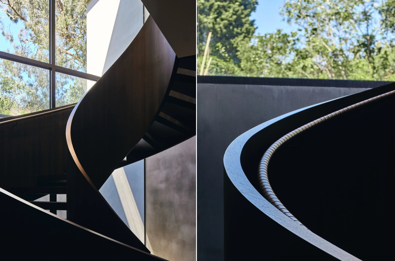 VILLA XXIII Architecture FGR Architects spiral staircase