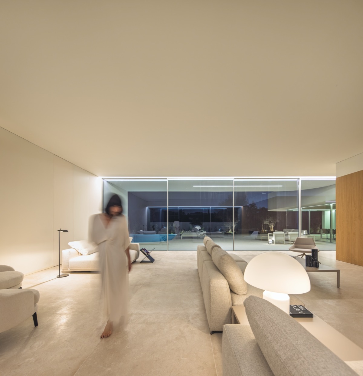Villa 18 Madrid Fran Silvestre Arquitectos living area