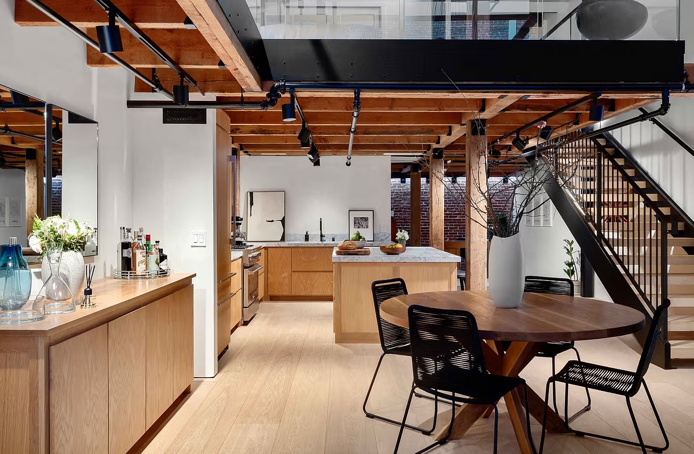 Warehouse loft design in San Francisco California industrial
