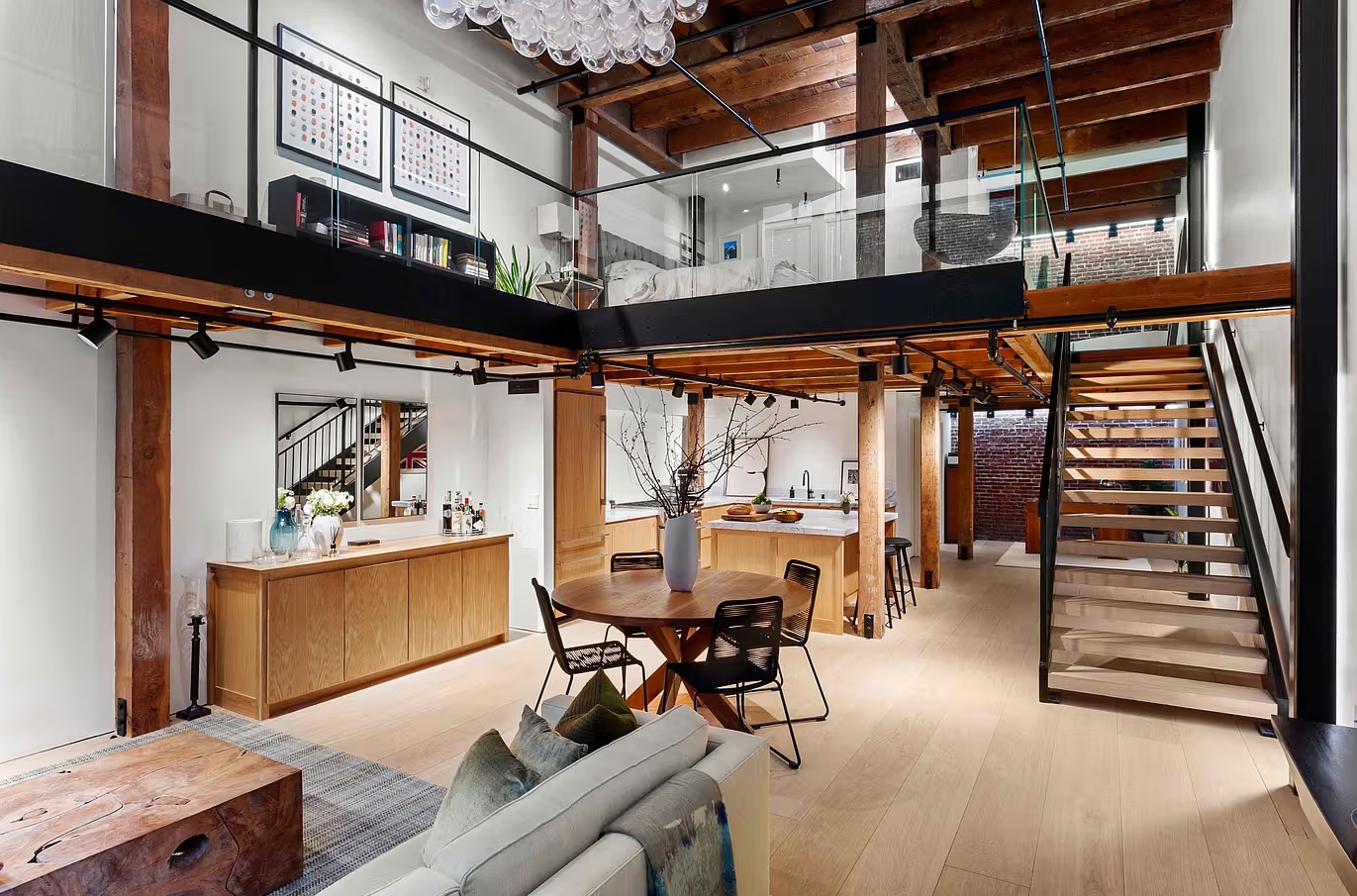 Warehouse loft design in San Francisco California