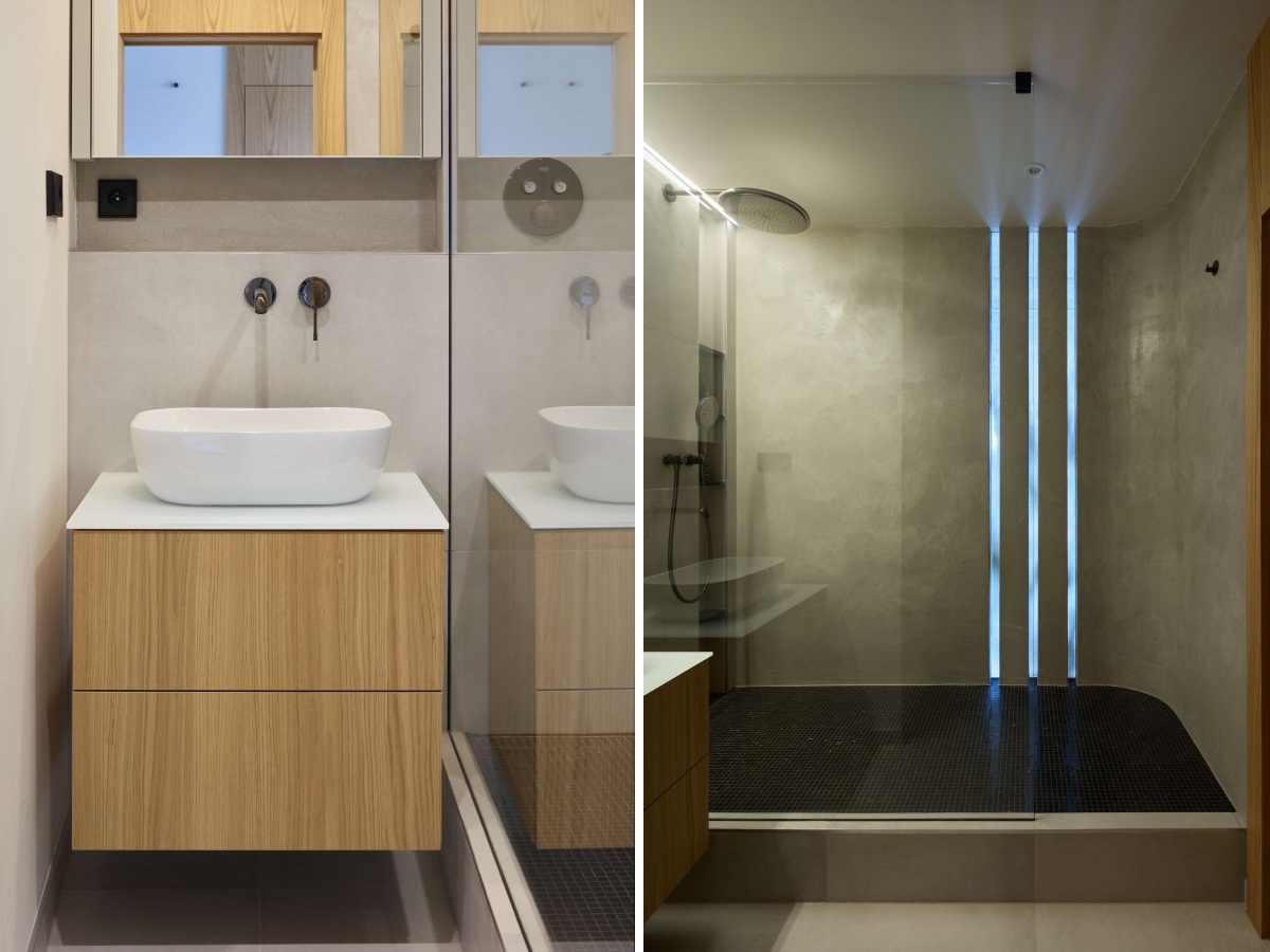 Above the Horizon Simple Apartment Decor bathroom sink