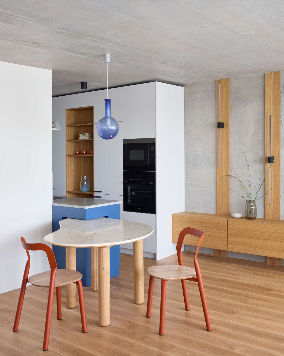 Above the Horizon Simple Apartment Decor kitchen table extension