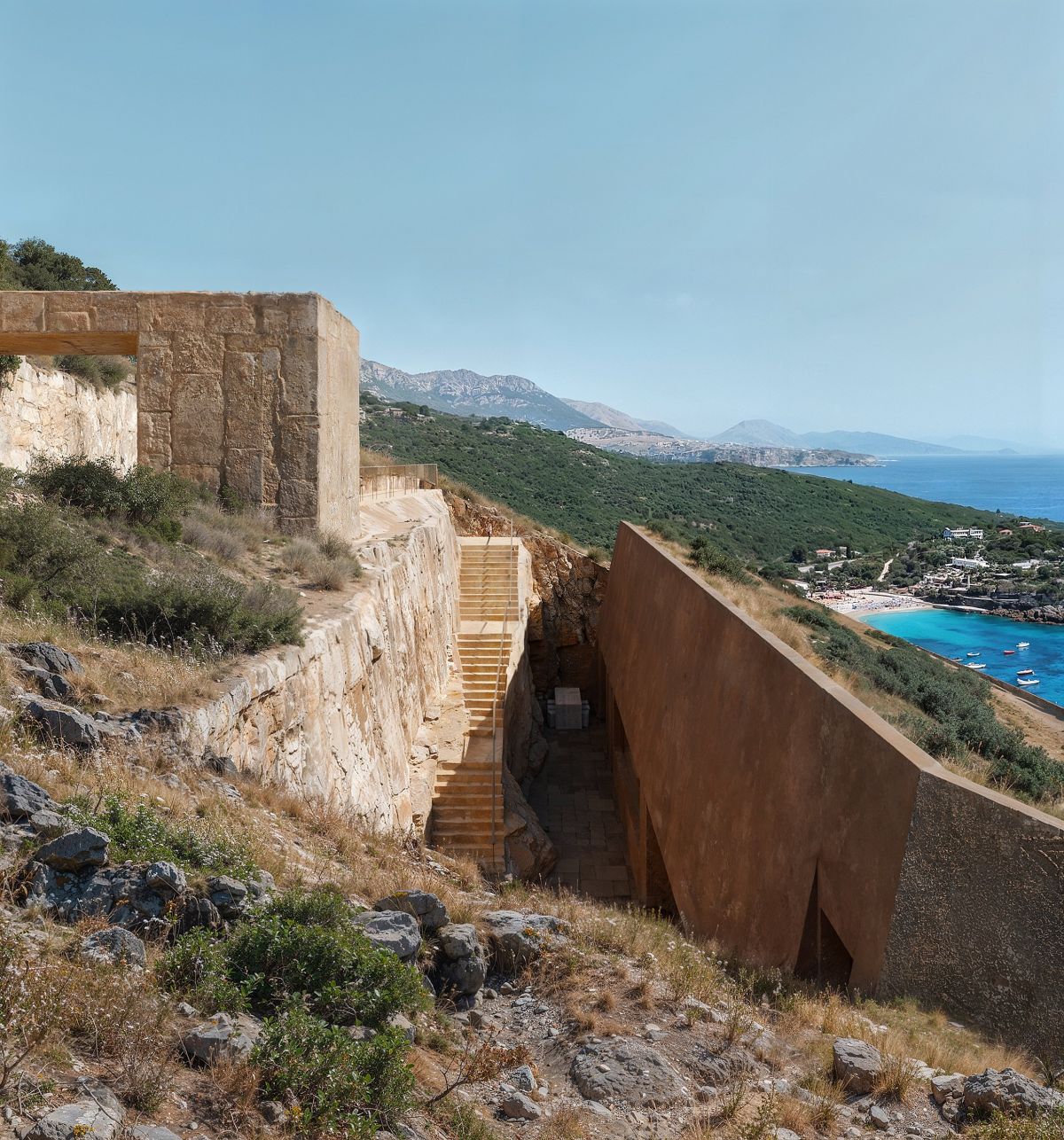 Albania Signature Vila Architecture cliff