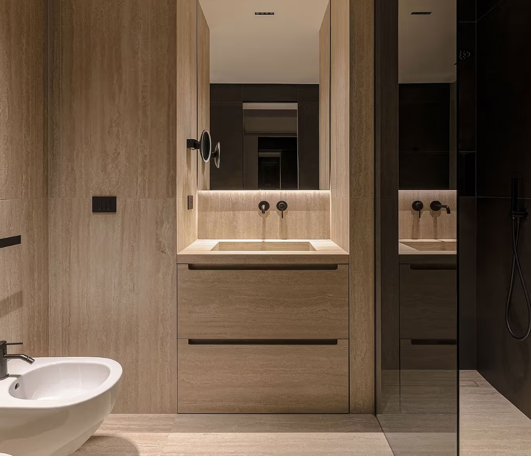 Clubdesign Architecture Studio Apartment interior design Bathroom