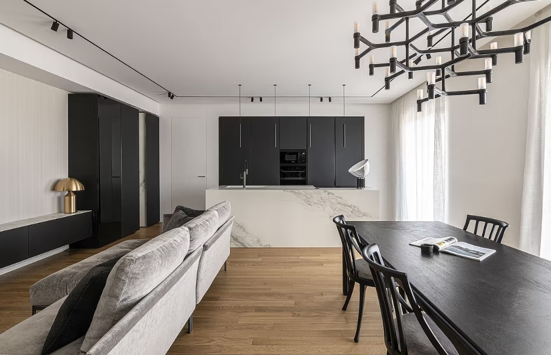 Clubdesign Architecture Studio Apartment interior design open space