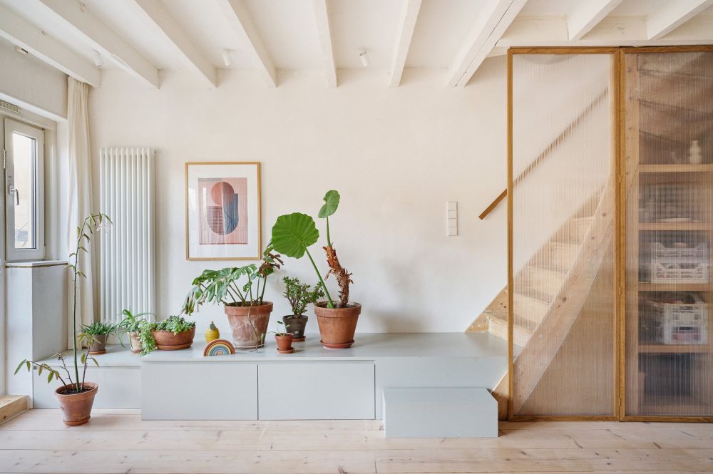 Duplex in rotterdam stairs and storage