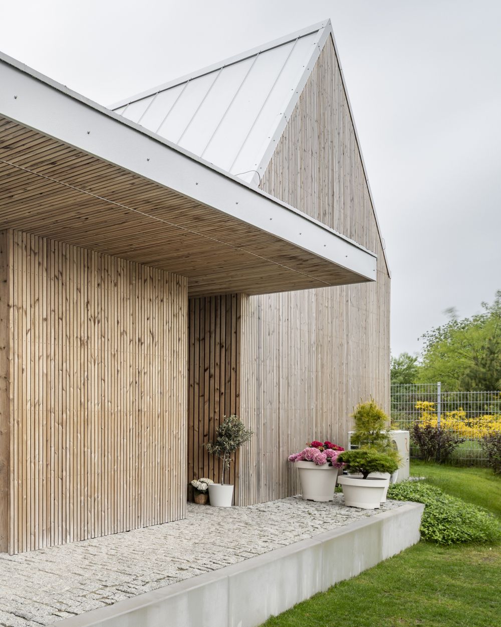 House in Jastrzebia Gora Archmondo Piotr Kowalczyk facade