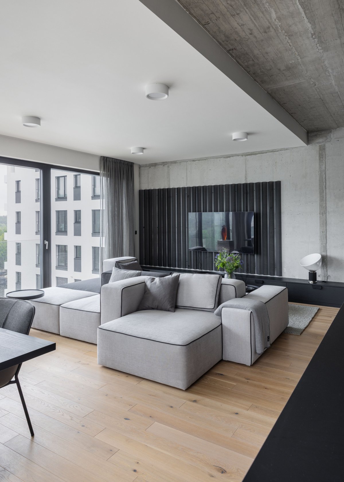 Industrial Calm Above the River Decor by MARINA NOVA SMLXL Wall TV