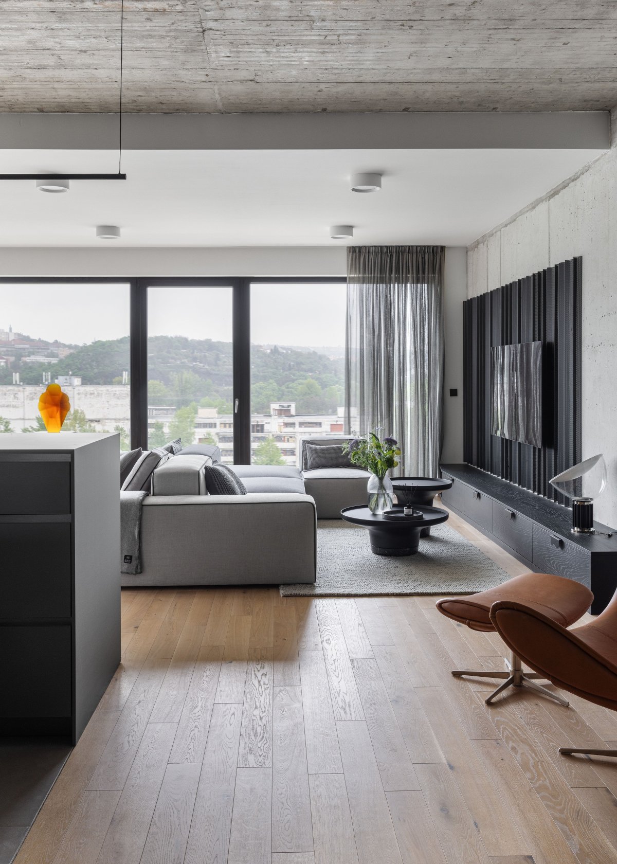 Industrial Calm Above the River Decor by MARINA NOVA SMLXL view