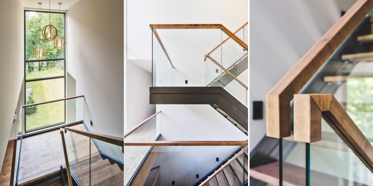 MU Architecture Architecture of Multilevel House staircase