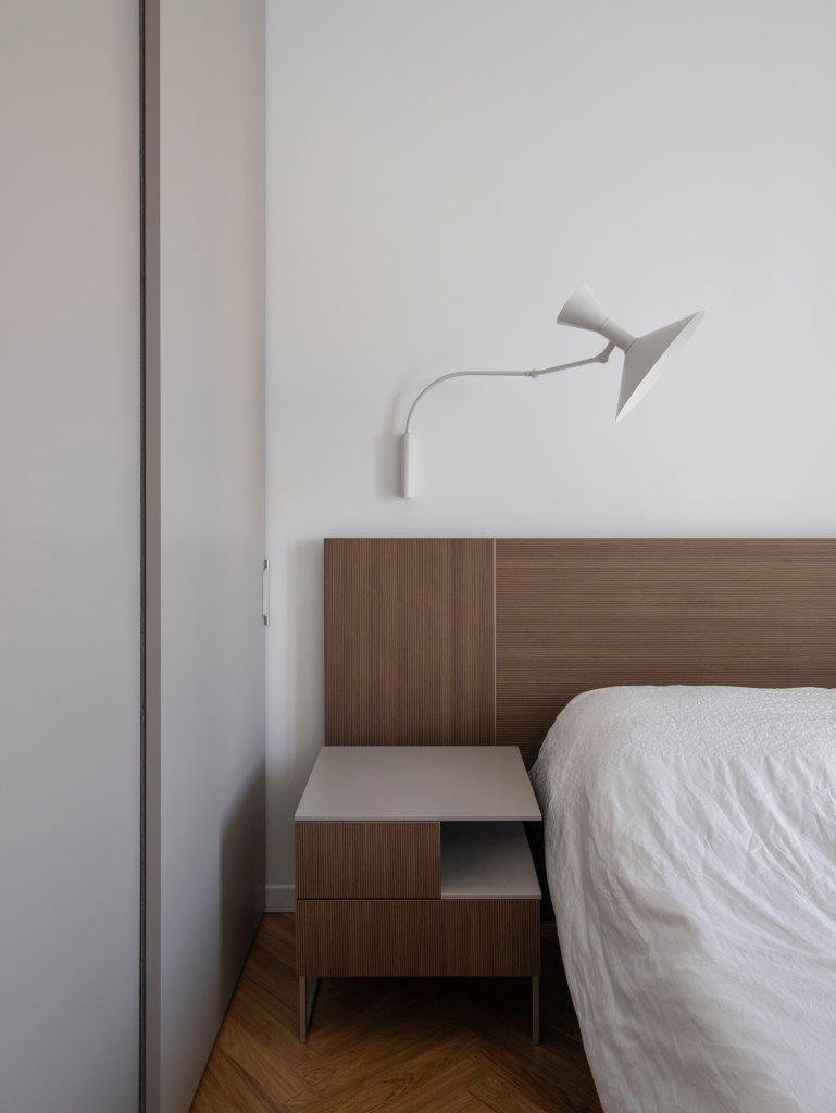 Milan apartment from Gabriela Casagrande bedroom