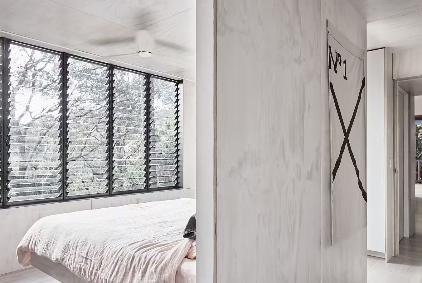 Rama Architecture Container House bedroom windows shutters