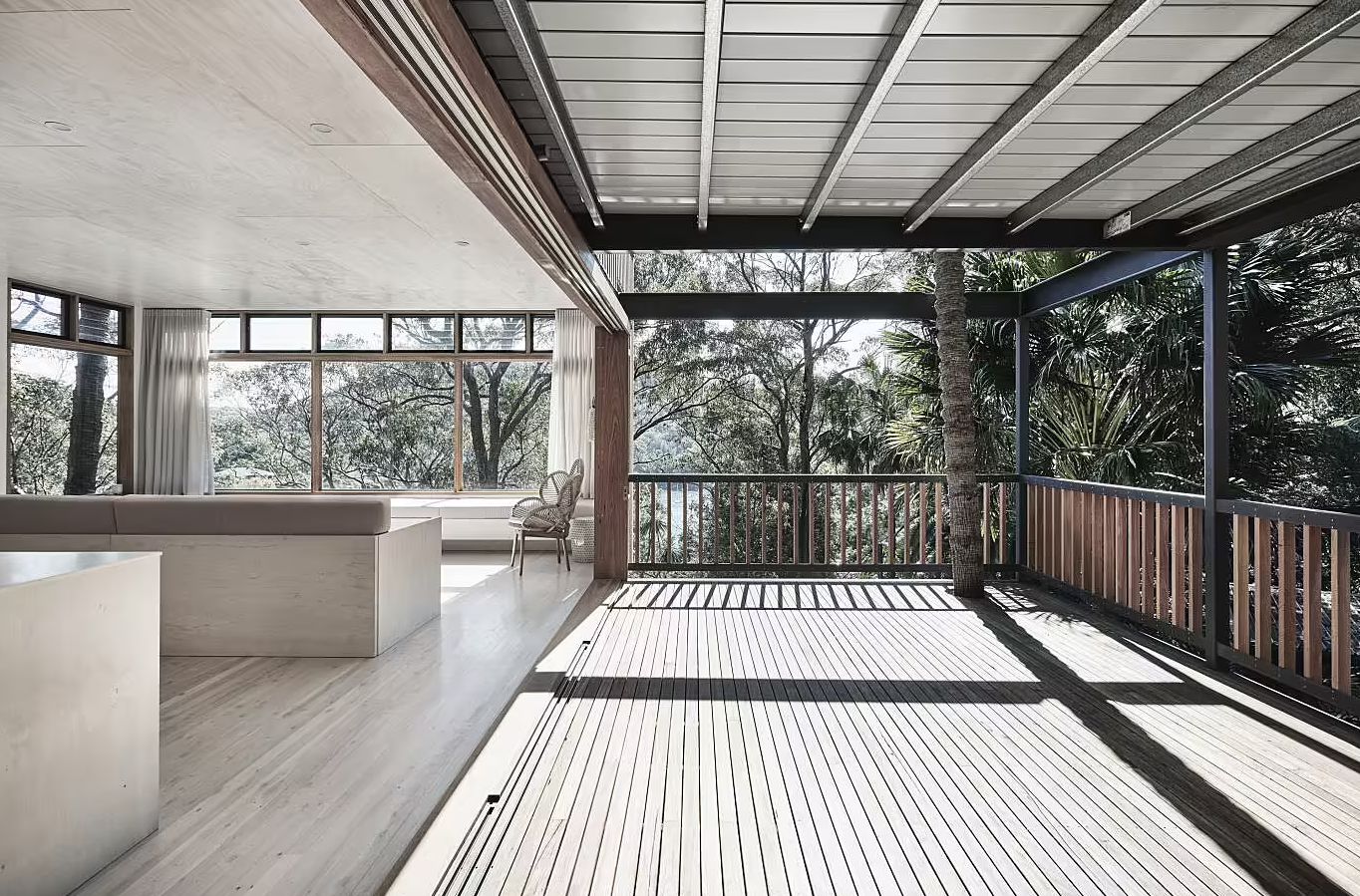 Rama Architecture Container House patio deck