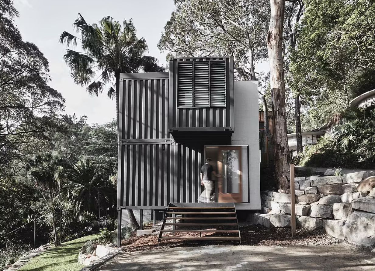 Rama Architecture Container House stacked containers