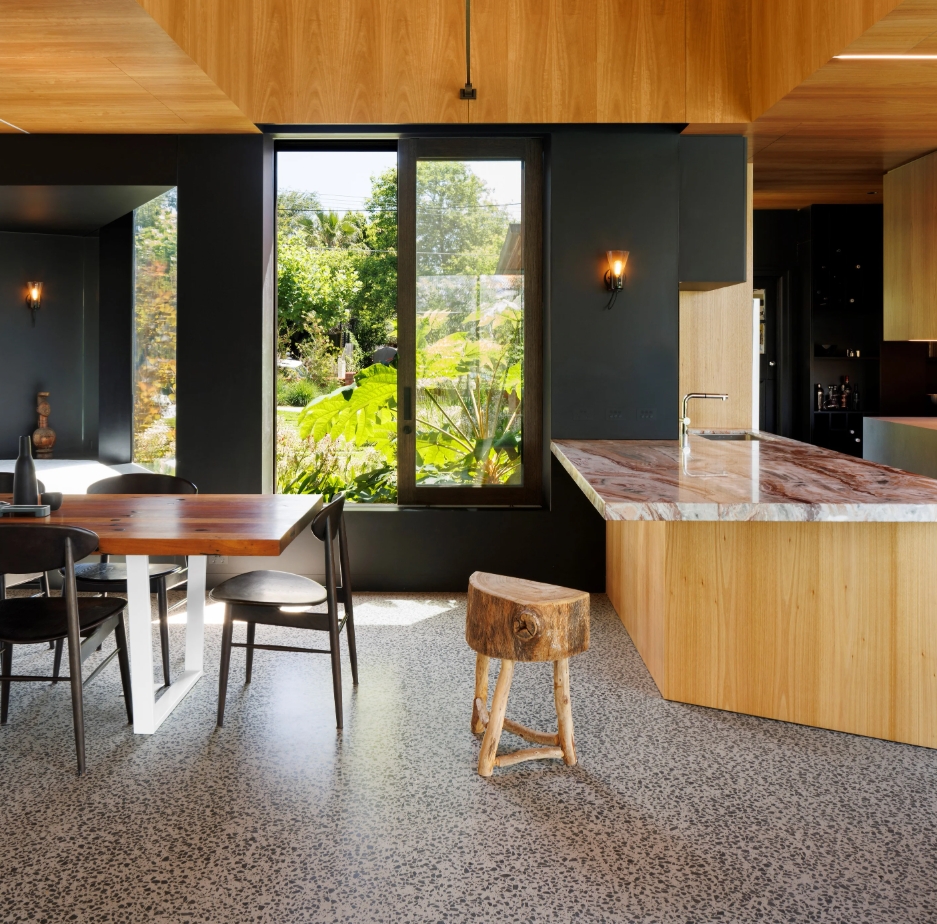 Red Brick House Architecture Australia seating decor