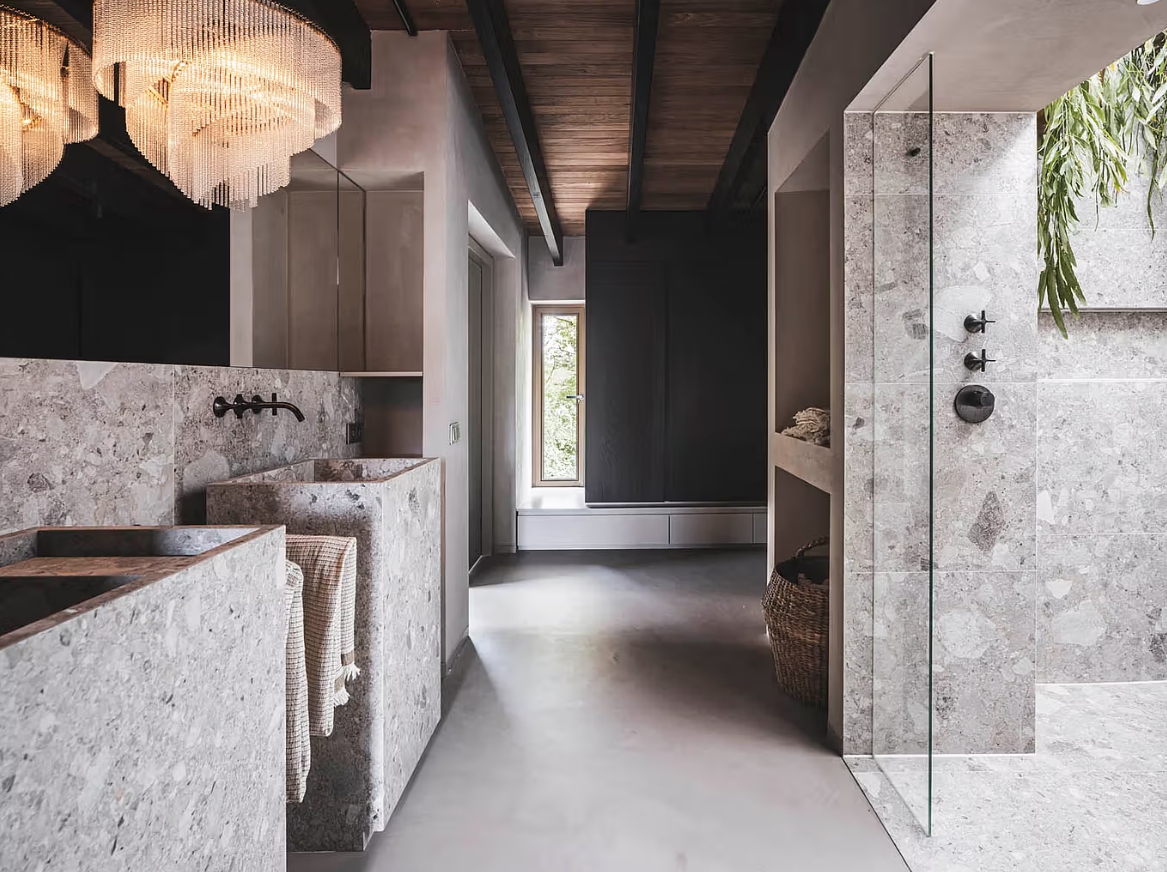 Villa in the Park by Jeroen de Nijs Bathroom