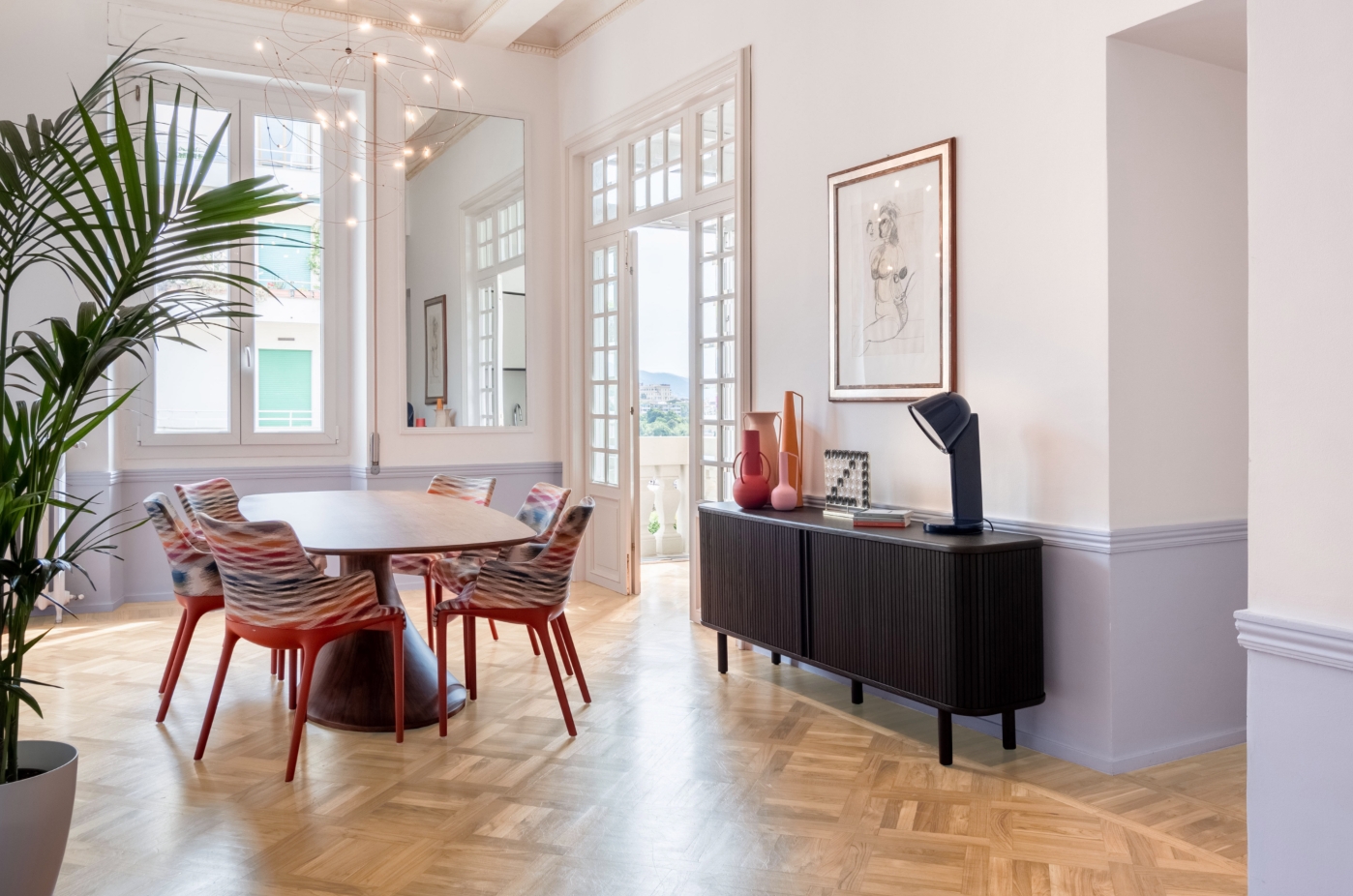 ZaraUno apartment decor by bump studio console