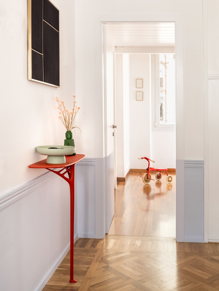 ZaraUno apartment decor by bump studio hallway decor accents