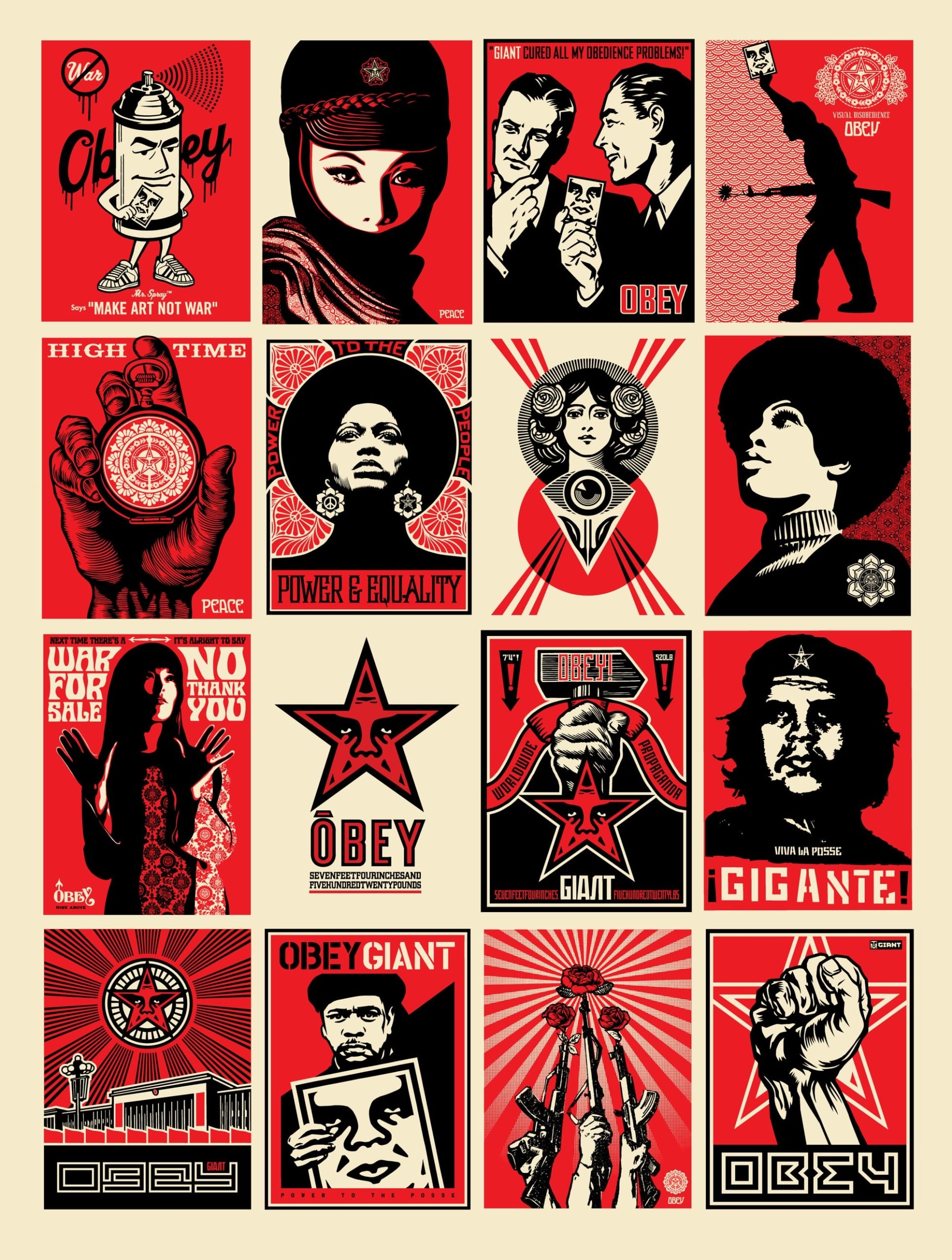 ‘Out of Print,’ a Shepard Fairey Retrospective, Delves into the Power of Protest