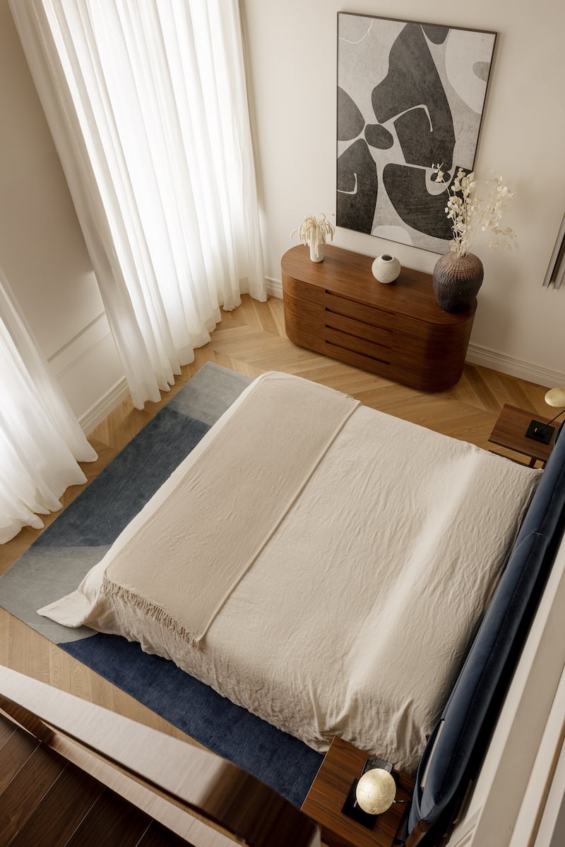 Casa A Florence Interior Design bedroom view