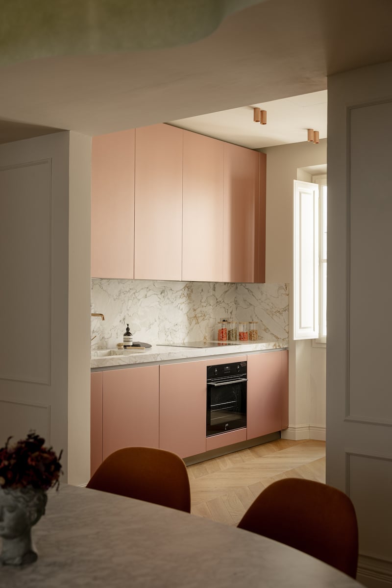 Casa A Florence Interior Design kitchen cabinets