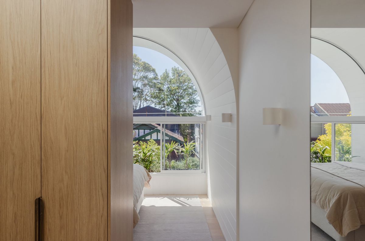House Is a Playful Dance of Curves bedroom