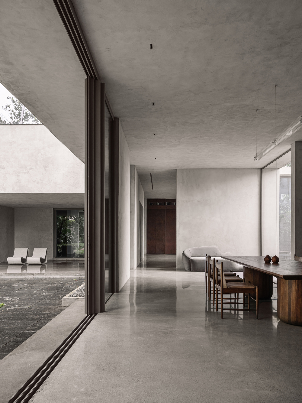 Zenhouse Studio Nirvana concrete decor interior dining